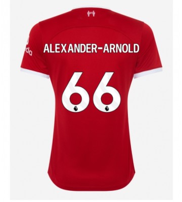Liverpool Alexander-Arnold #66 Replica Home Stadium Shirt for Women 2023-24 Short Sleeve